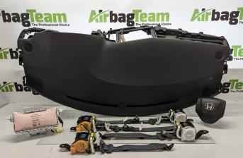 Honda HRV 2015 - 2020 Airbag Kit Driver Passenger Dashboard Seatbelt & ECU