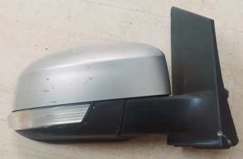 ✅ FORD FOCUS MK2 DRIVER SIDE WING MIRROR & INDICATOR SILVER  2007 - 2011