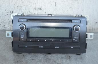 Toyota Auris Radio CD Head Unit 86120-02880 5 Door 2014