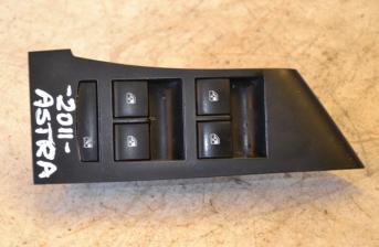 Vauxhall Astra Window Control Switch Right Front Mk6 Astra Door Switch 2011