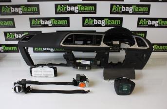 Seat Leon 2013 - 2017 Airbag Kit Driver Passenger Dashboard Seatbelt ECU