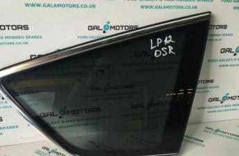 FORD S-MAX 2012-2015 OSR QUARTER GLASS TITANIUM   LP12