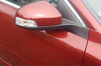 VOLVO V70 S80 2008-2013 RH ELECTRIC DOOR MIRROR P/FOLD RED 702 (UK DRIVER SIDE)