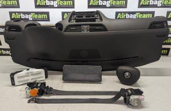 Skoda Octavia 2013 - 2017 Airbag Kit Driver Passenger Dashboard Seatbelt ECU