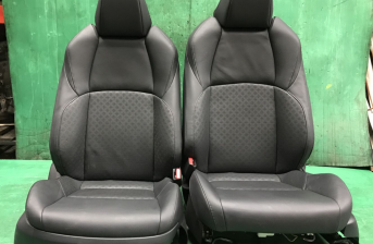 TOYOTA C-HR FRONT HEATED SEATS LEATHER DRIVER + PASSENGER 2019-2023 PAIR OF