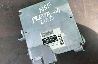 Toyota Previa 2.0 D4D ECU Unit 89661-28890 2004 Previa Engine Control Unit