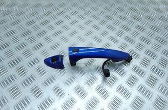 Hyundai Veloster Right Driver O/S Front Outer Door Handle Blue Mk1 2012-2014