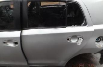 Toyota Urban Cruiser Left Passenger N/S Rear Door Silver Mk1 2009-2013