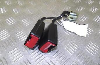 Volkswagen Polo Rear Seat Belt Stalk Buckle Pair 6q0857488c Mk4 2005-2009