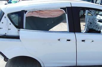 Ford B Max Right Driver Offside Rear Door P/C Frozen White Mk1 2012-2018
