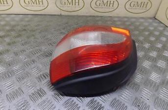 Renault Scenic Right Driver Offside Tail Light Lamp 6+6 Pin Plug Mk1 2003-2006