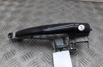 Peugeot 208 Right Driver O/S Front Outer Door Handle Black Pearl Mk1 2012-202