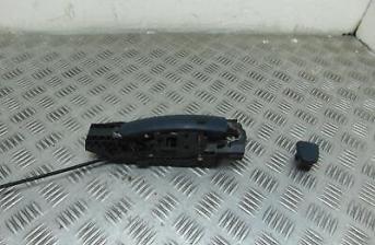 Seat Ibiza Right Driver Offside Rear Outer Door Handle Black 6J 2008-2017
