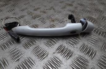 Renault Zoe Right Driver O/S Front Outer Door Handle White 806424976r Mk1 12-21