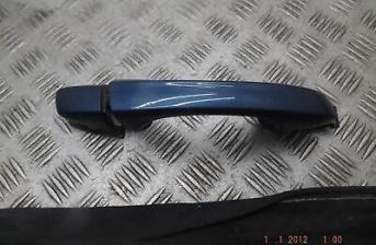 Seat Leon Right Driver Offside Rear Outer Door Handle Blue Mk3 5f 2012-202