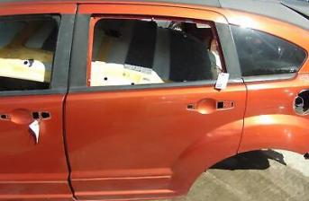 Dodge Caliber Left Passenger Rear Door P sunburst orange metallic pv6/dv6 05-12