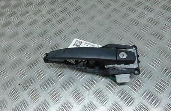 Vauxhall Corsa D Right Driver Os Front Outer Door Handle Pc 2au 157 Black 06-15