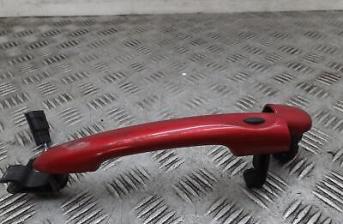 Renault Capture Right Driver Offside Front Outer Door Handle Red Mk1 2013-2019