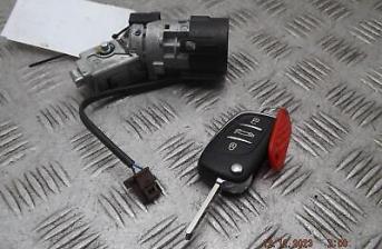 Citroen Ds4 Ignition Barrel Switch With Key 3 Pin Plug Mk1 1.6 Diesel 2011-2015