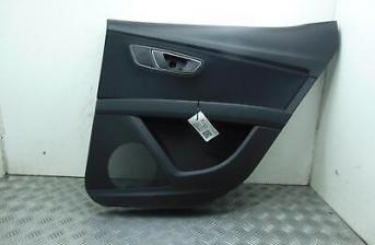 Seat Leon Right Driver Offside Rear Door Panel / Card 5F4867132 Mk3 2012-202
