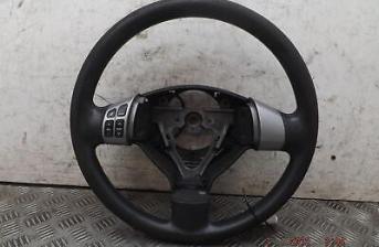Vauxhall Agila B Multifunction Steering Wheel 3 Spoke Mk2 2008-2015