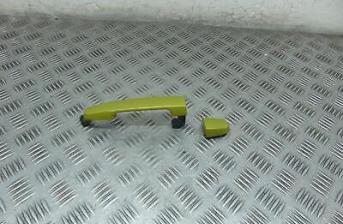 Peugeot 108 Right Driver Offside Rear Outer Door Handle Green Mk1 2014-2022