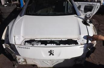 Peugeot Rcz Bootlid / Tailgate Paint Code Kwf - Opal White Mk1 2010-2014
