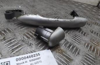 Renault Grand Scenic Right Driver O/S Rear Outer Door Handle Grey Mk3 2009-2016