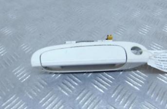 Kia Picanto Left Passenger N/S Front Outer Door Handle CLear White Ud 2007-2011