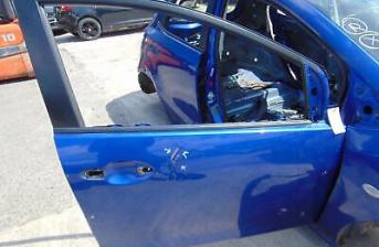Mazda 2 Right Driver Offside Front Door Blue MK2 2007-2015