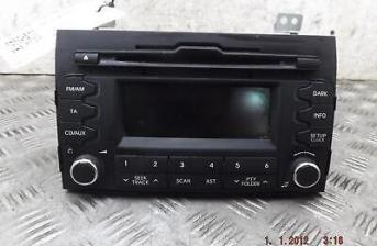Kia Sportage Radio Cd Player Stereo Head Unit 96160-3u230wk With No Code 10-16