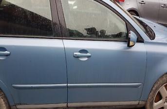 VOLVO S40 V50 2004 - 2007 RH UK O/S/F DRIVERS SIDE FRONT DOOR DAWN BLUE 459