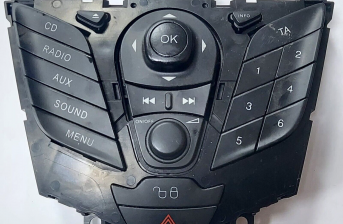 ✅ FORD FIESTA MK7 BLACK RADIO BUTTONS CONTROL PANNEL 8A6T-18K811-AD 2008-2012