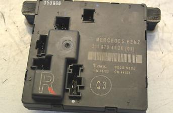 Mercedes E Class Door Control Module 2118704126 Right Rear W211 2002-2008