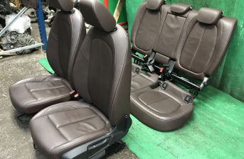 BMW 2 SERIES F45 SEATS LEATHER MOKKA INTERIOR FRONT AND REAR 2014-2021