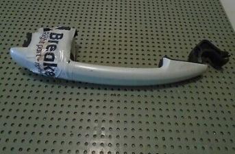 2013 PEUGEOT 3008 O/S/R RIGHT REAR OUTER DOOR HANDLE WHITE