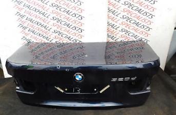 BMW 3 SERIES F30 320D 4DR SALOON 11-19 BOOTLID TAILGATE BLUE VS00 DENTS + SCUFFS