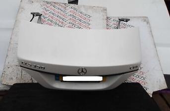 MERCEDES CLS350 C218 CDI 4DR COUPE 2011-2014 BOOTLID TAILGATE+CAMERA BARE WHITE