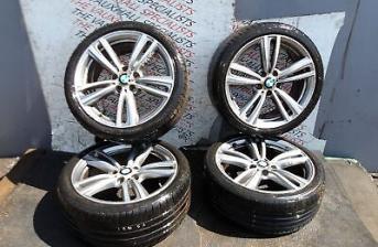 BMW 4 SERIES 430D F36 2014-2019 SET OF ALLOY WHEELS+TYRES 19 INCH 7846781 VS1321