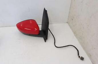 VOLKSWAGEN POLO GTI MK5 3DR 2009-2014 RIGHT O/S DOOR WING MIRROR RED 6R2857502B