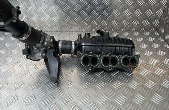 FORD FOCUS MK3 1.0 PETROL INLET MANIFOLD WITH THROTTLE BODY 11 12 13 14 15 16 17