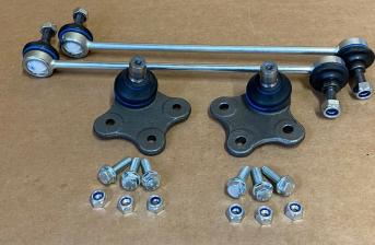 FRONT SUSPENSION LOWER BALL JOINTS & DROP LINKS FOR PEUGEOT BIPPER 2008-on