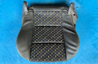MG ZS/MG ZT Left Side Front Seat Base Cushion (Yellow/Blue Matrix/Black Leather)