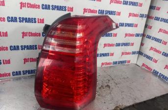 Peugeot 5008 2011 mk1 driver outer rear tail light lamp