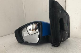 VW POLO 2015 PASSENGER WITH INDICATOR BLUE WING DOOR MIRROR