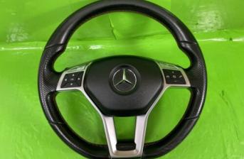 MERCEDES W176 MULTIFUNCTIONAL STEERING WHEEL PADDLE SHIFTS AIRBAG 2012-2018