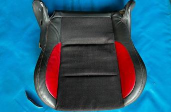 MG ZS/MG ZT Right Side Front Seat Base Cushion (Red Monaco/Black Leather)