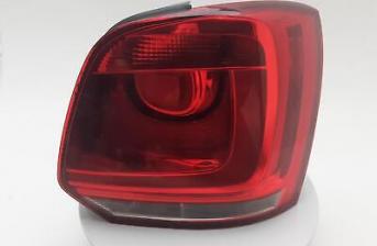 VOLKSWAGEN POLO Tail Light Rear Lamp O/S 2009-2014 5 Door Hatchback RH