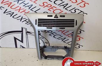 VAUXHALL ASTRA 06-14 CENTRE CONSOLE + AIR VENTS + HAZARD SWITCH 13100105 2482