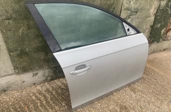 2008 AUDI A4 O/S FRONT RIGHT BARE DOOR UNKNOWN PAINT CODE (SILVER GREY?)